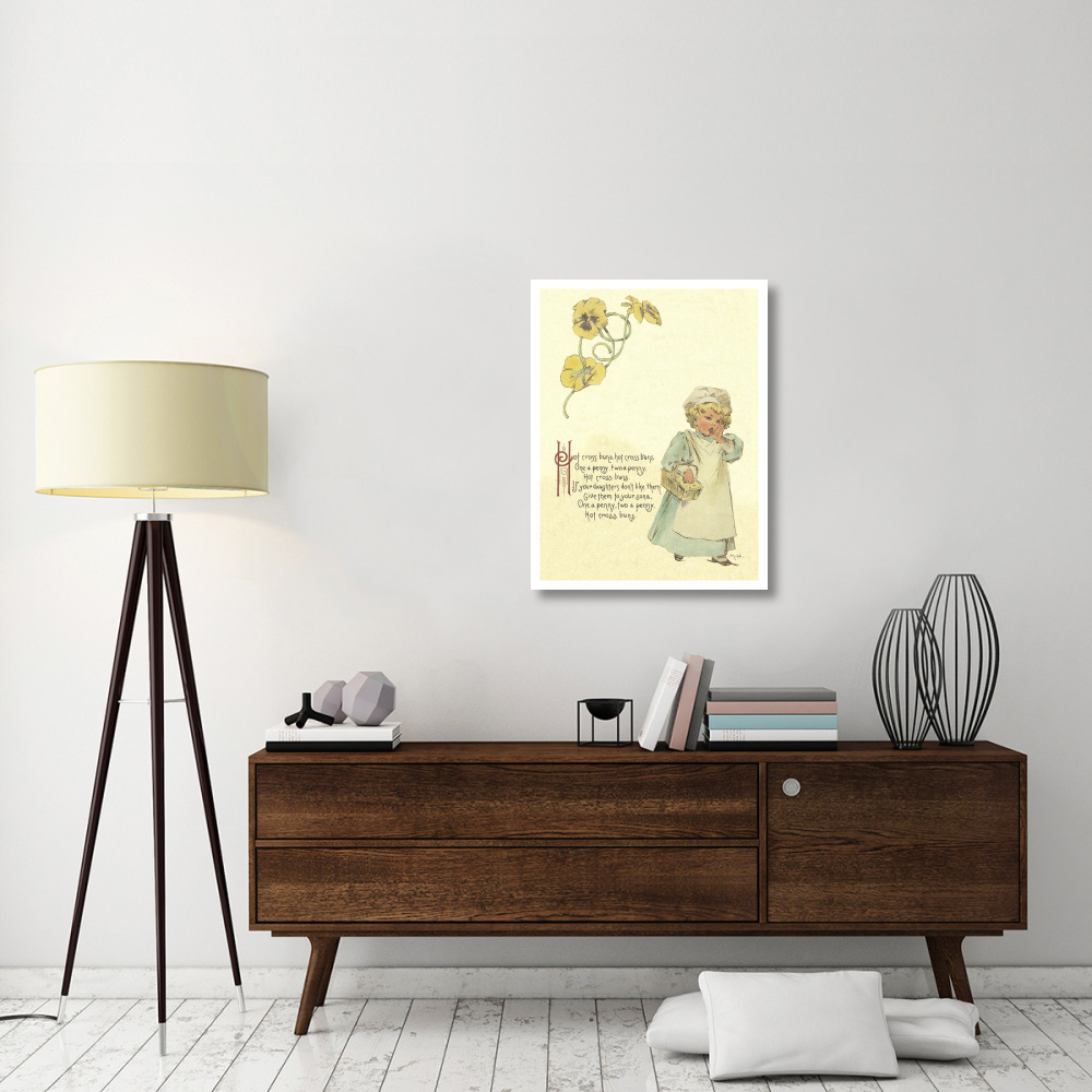 Nursery Rhymes Hot Cross Buns-Paper Art-26&quotx34"