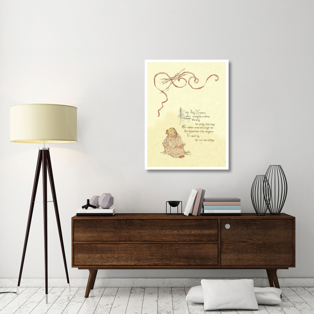 Nursery Rhymes Little Polly Flinders-Paper Art-32&quotx42"