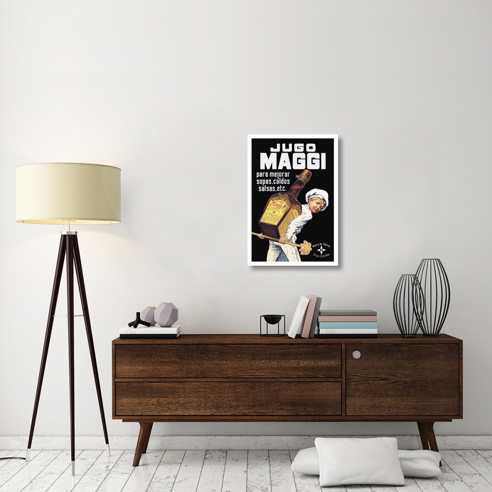 Cooks Jugo Maggi-Paper Art-22&quotx32"