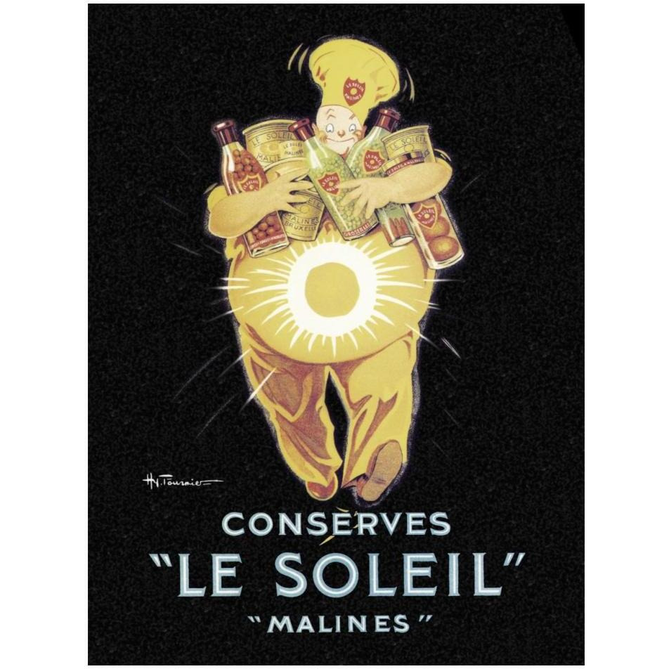 Cooks Le Soleil-Paper Art-14&quotx18"