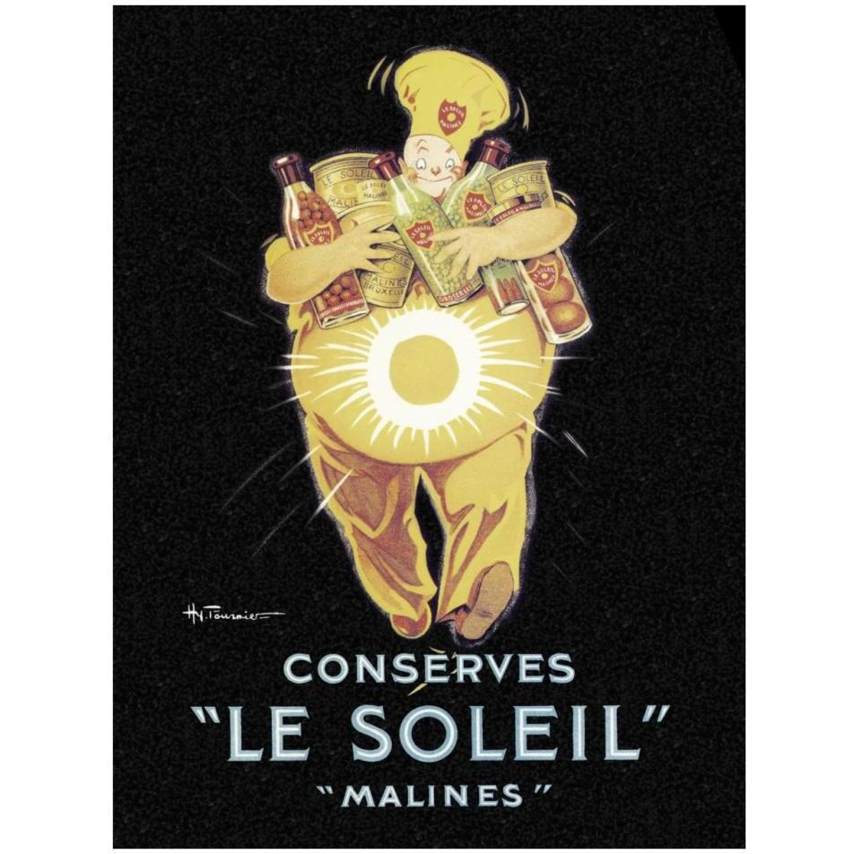 Cooks Le Soleil-Paper Art-26&quotx34"