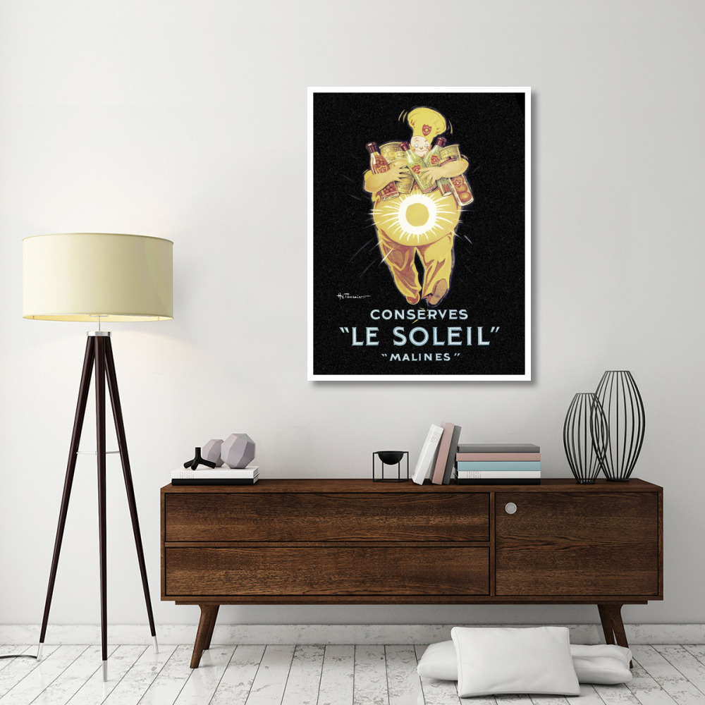 Cooks Le Soleil-Paper Art-38&quotx50"