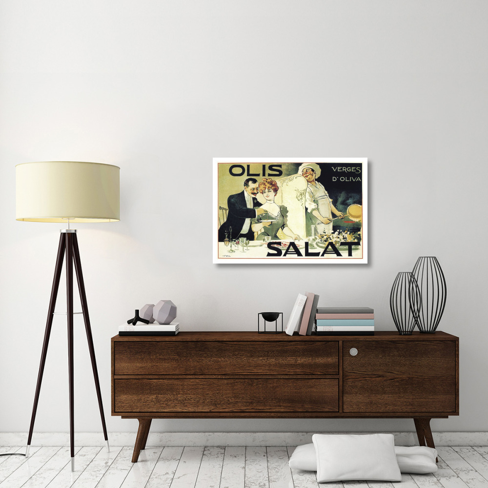 Cooks Olis Salat - Verges d'Oliva-Paper Art-38&quotx26"