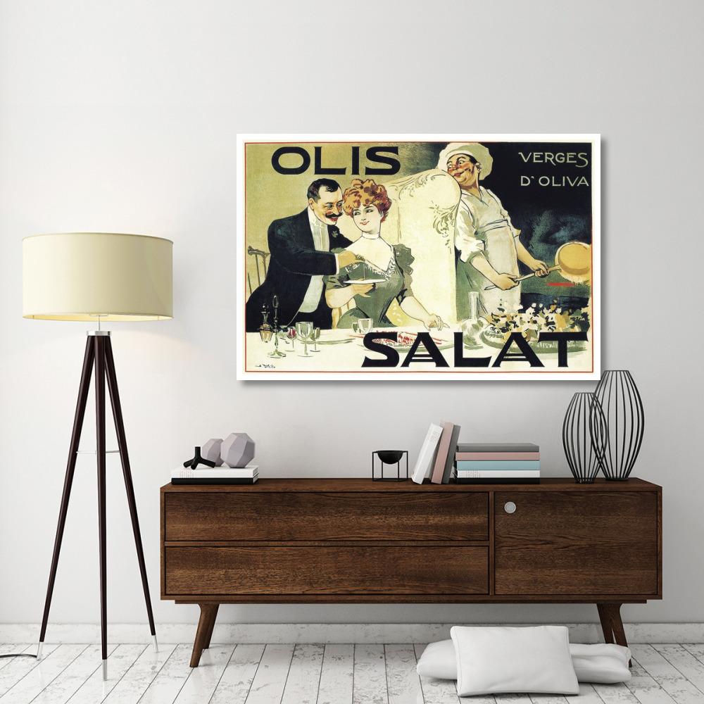 Cooks Olis Salat - Verges d'Oliva-Paper Art-62&quotx42"