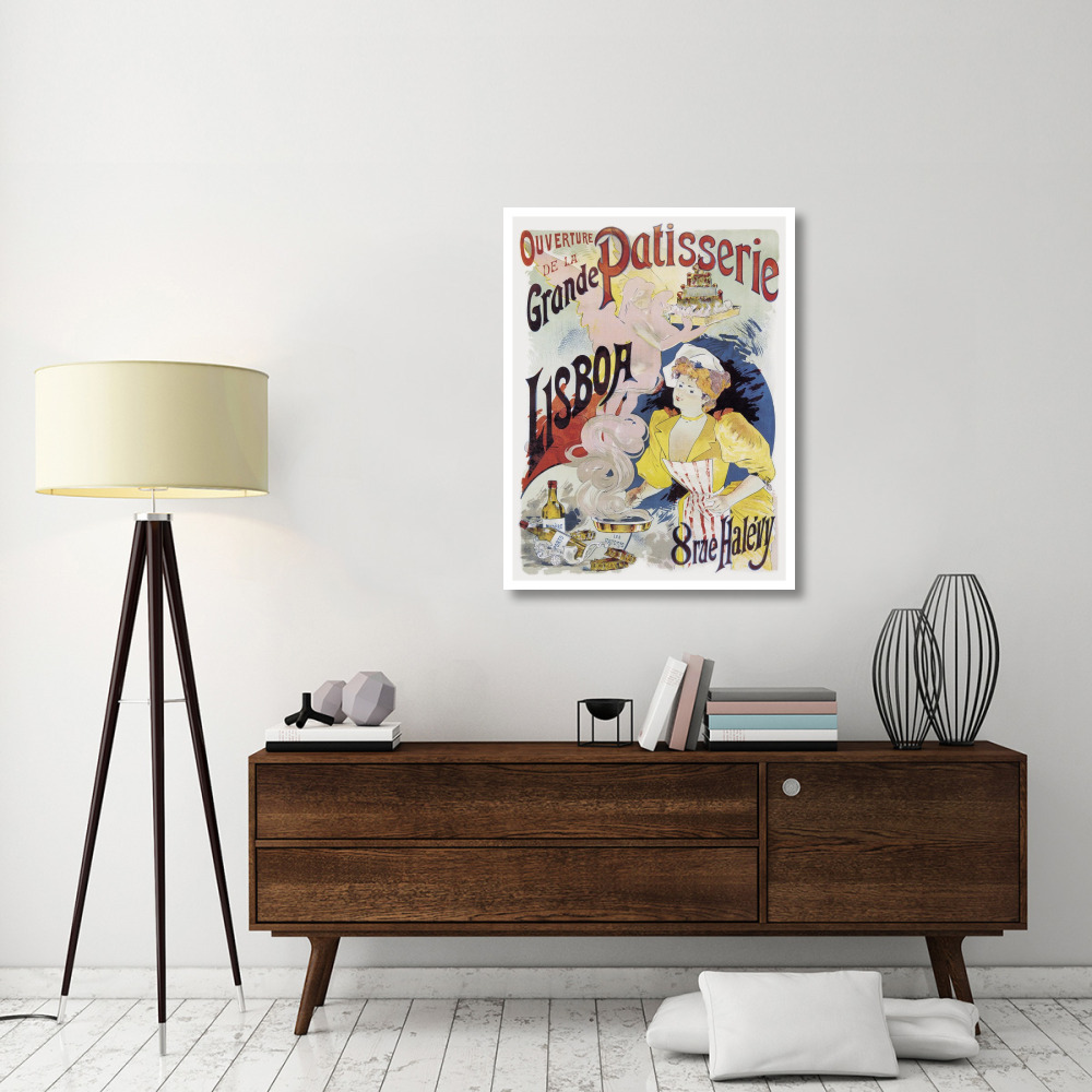 Cooks Grande Patisserie Lisboa-Paper Art-32&quotx42"