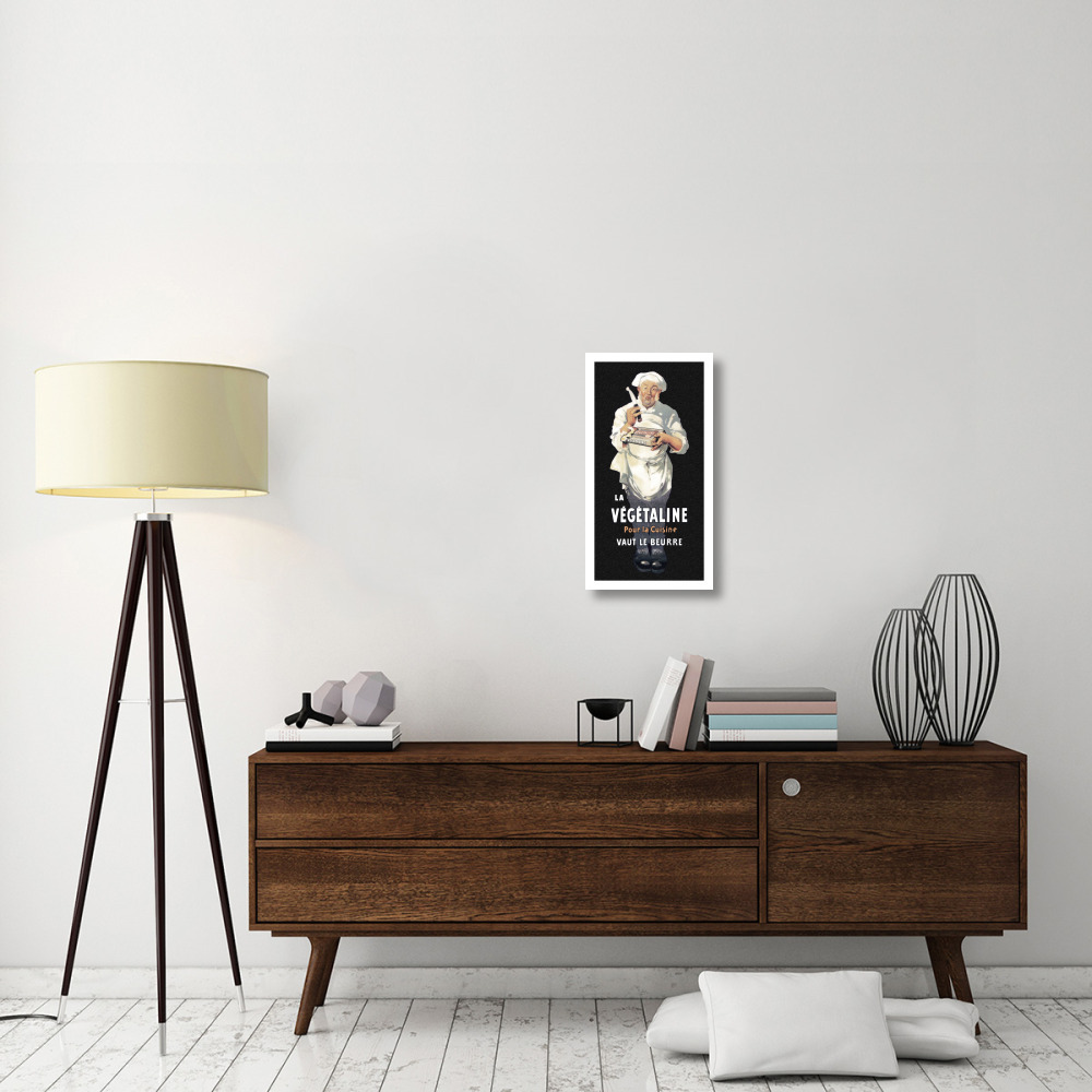 Cooks La Vegetaline - Pour la Cuisine-Paper Art-14&quotx26"