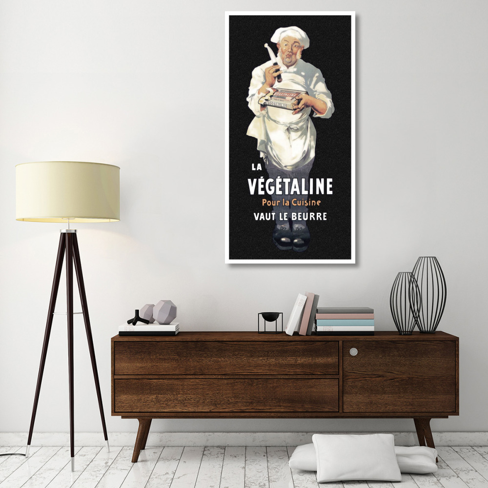 Cooks La Vegetaline - Pour la Cuisine-Paper Art-32&quotx62"
