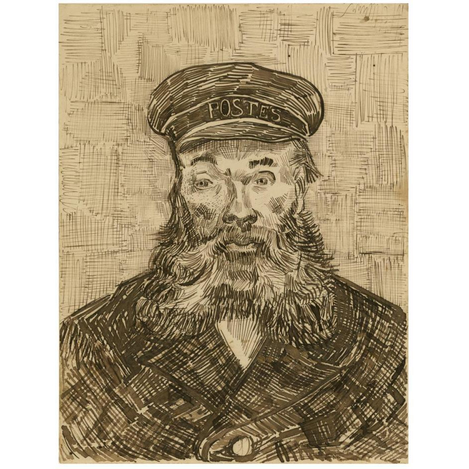 Portrait of Joseph-tienne Roulin-Paper Art-20&quotx26"