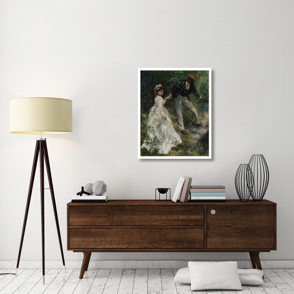 La Promenade-Paper Art-30&quotx37"