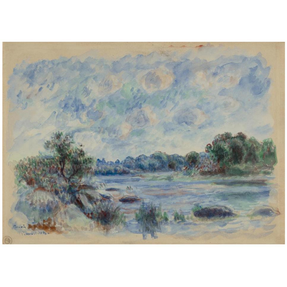 Landscape at Pont-Aven-Paper Art-42&quotx32"