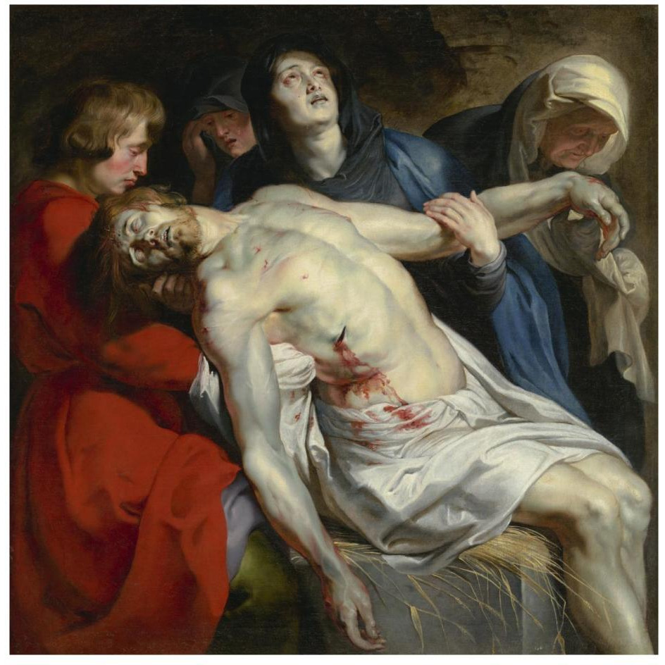 The Entombment-Paper Art-26&quotx26"