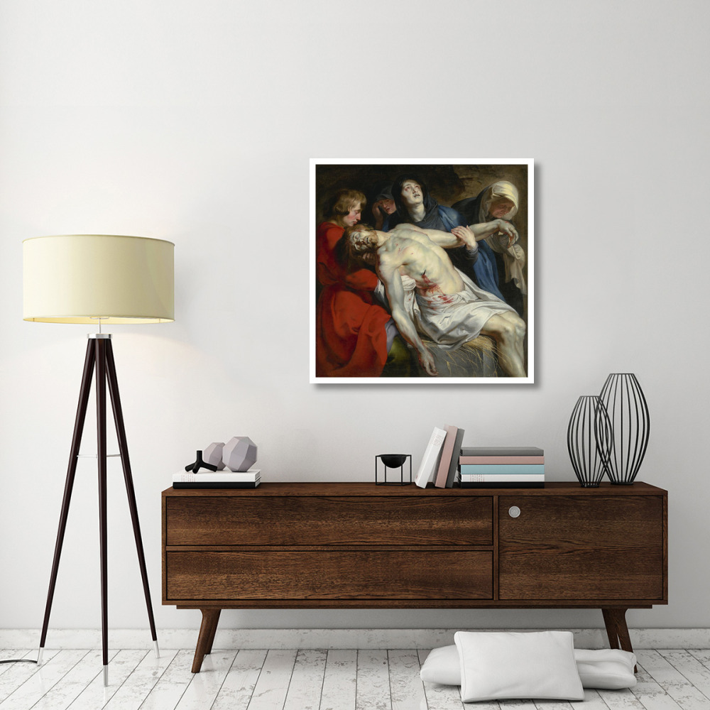 The Entombment-Paper Art-38&quotx38"