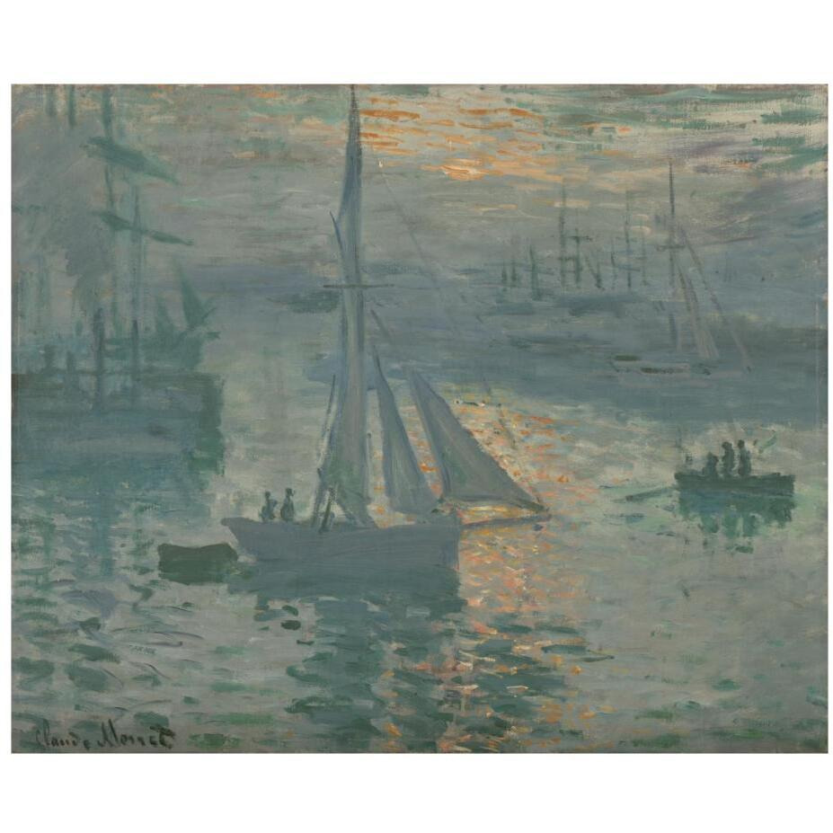 Sunrise (Marine)-Paper Art-22&quotx18"