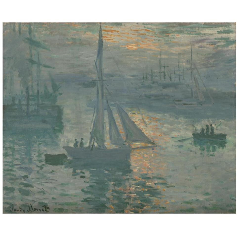 Sunrise (Marine)-Paper Art-37&quotx30"