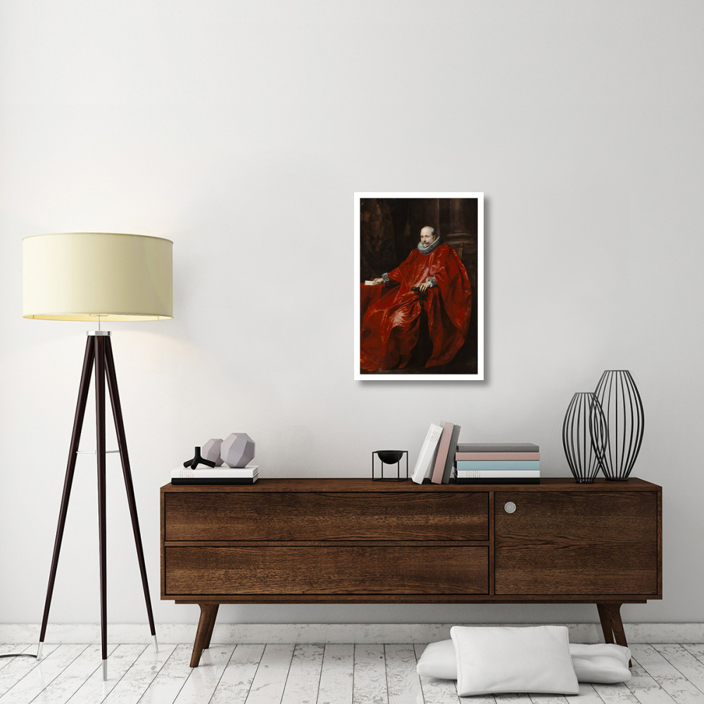 Portrait of Agostino Pallavicini-Paper Art-22&quotx32"