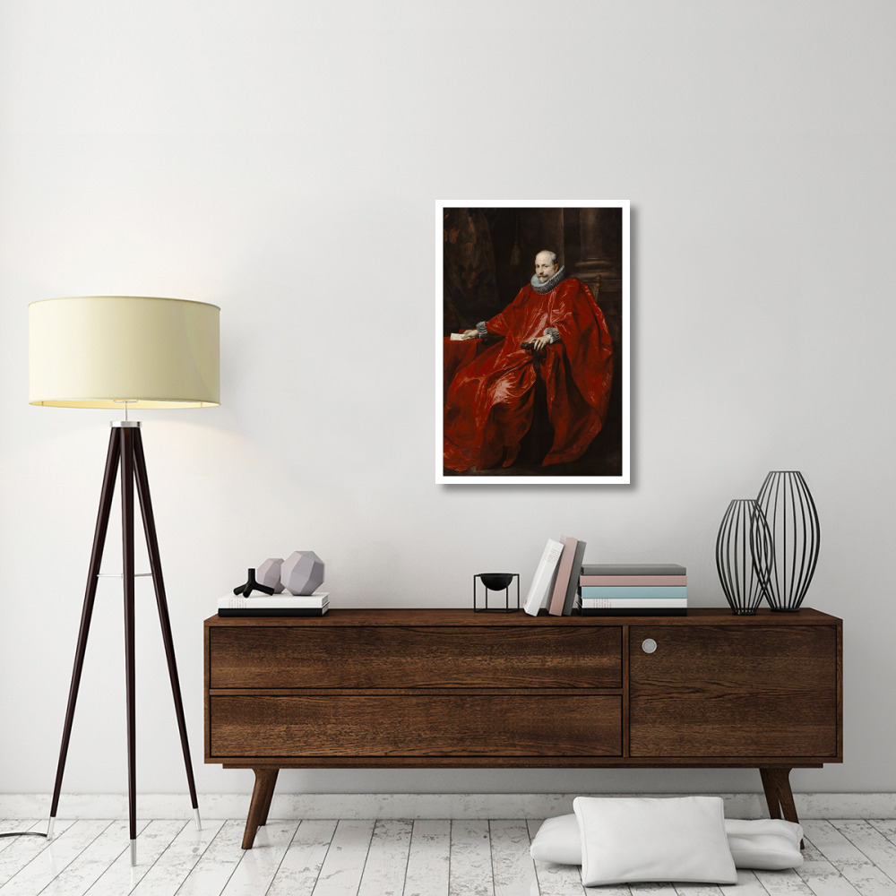 Portrait of Agostino Pallavicini-Paper Art-26&quotx38"