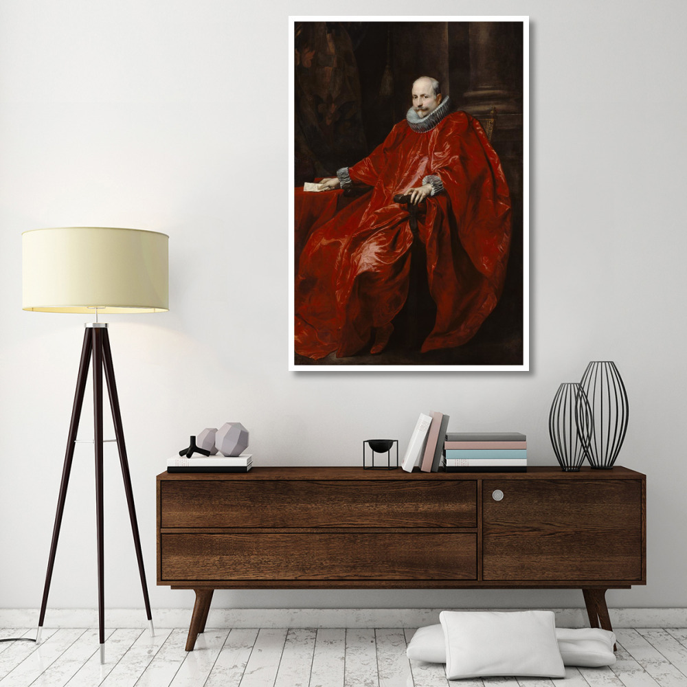 Portrait of Agostino Pallavicini-Paper Art-42&quotx62"