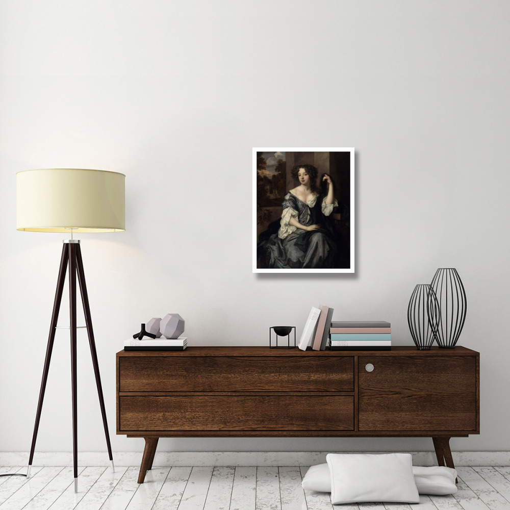 Portrait of Louise de Keroualle, Duchess of Portsmouth-Paper Art-24&quotx30"