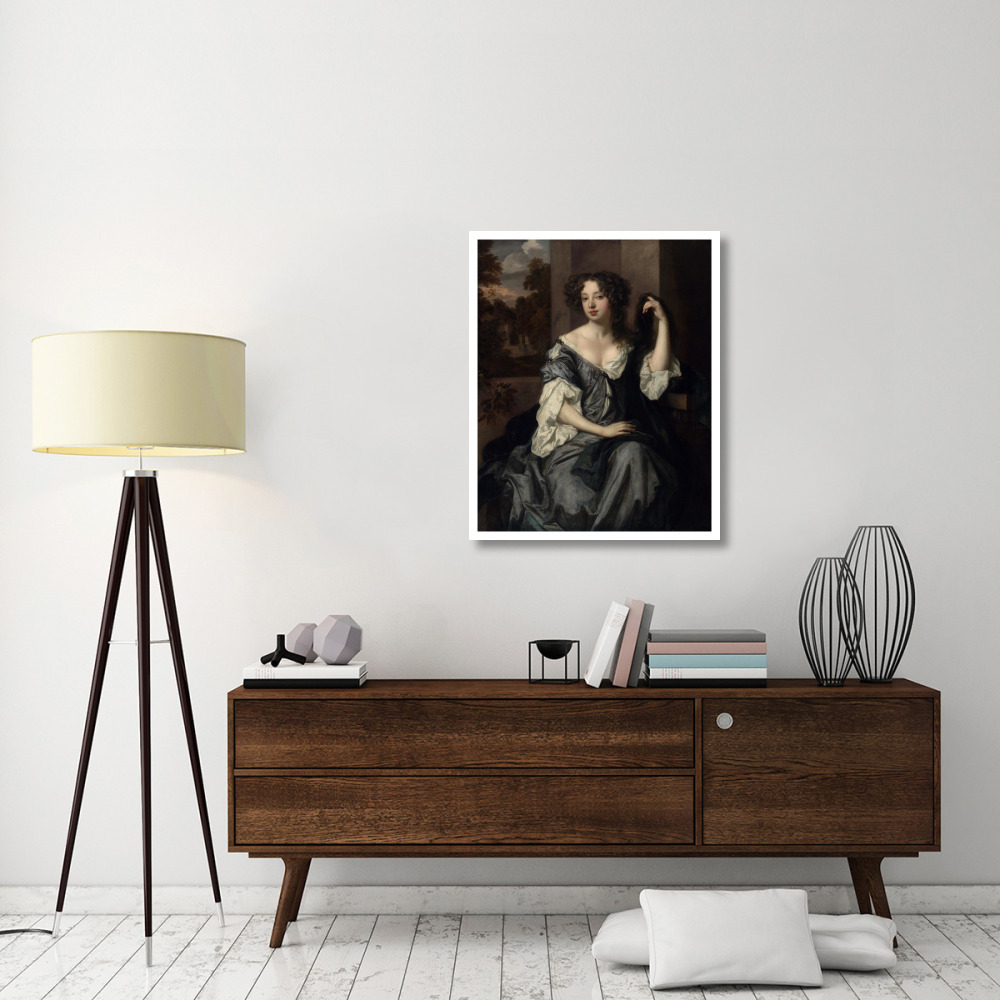 Portrait of Louise de Keroualle, Duchess of Portsmouth-Paper Art-30&quotx37"