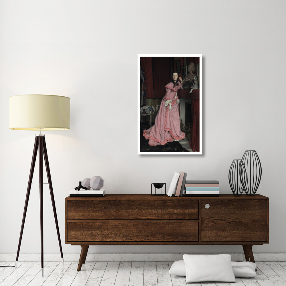 Portrait of the Marquise de Miramon, ne, Thrse Feuillant-Paper Art-27&quotx42"