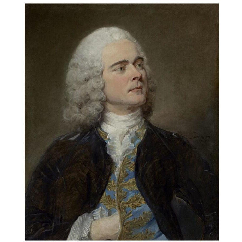 Charles-Francois Pinceloup de la Grange-Paper Art-18&quotx22"