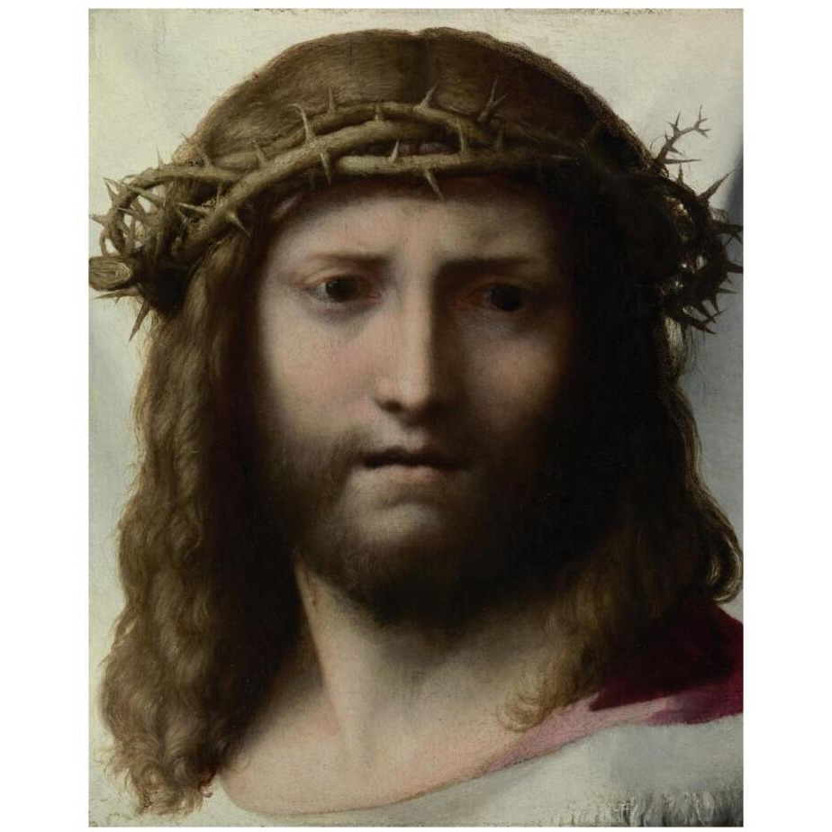 Head of Christ-Paper Art-18&quotx22"