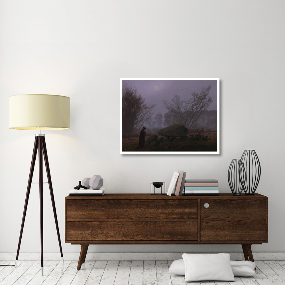 A Walk at Dusk-Paper Art-42&quotx32"