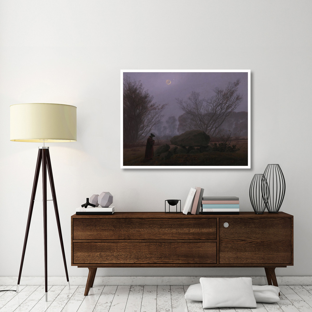 A Walk at Dusk-Paper Art-50&quotx38"