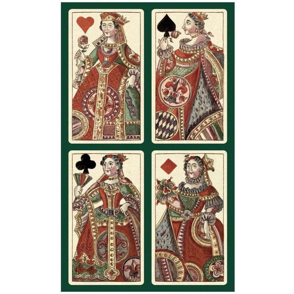 Queens (Bauern Hochzeit Deck)-Paper Art-20&quotx32"