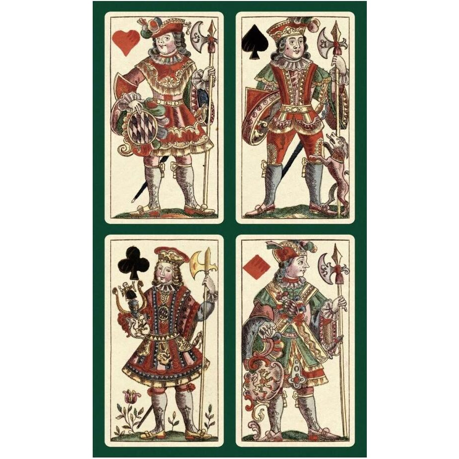 Knaves (Bauern Hochzeit Deck)-Paper Art-15&quotx24"