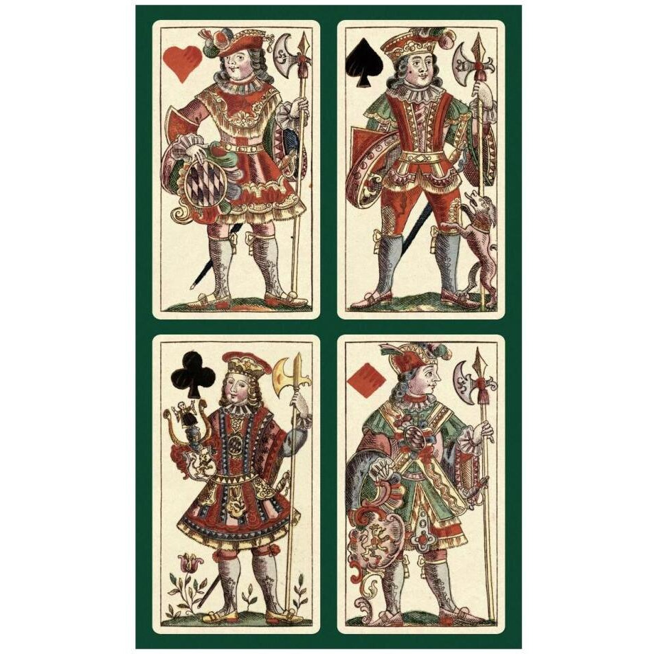 Knaves (Bauern Hochzeit Deck)-Paper Art-20&quotx32"