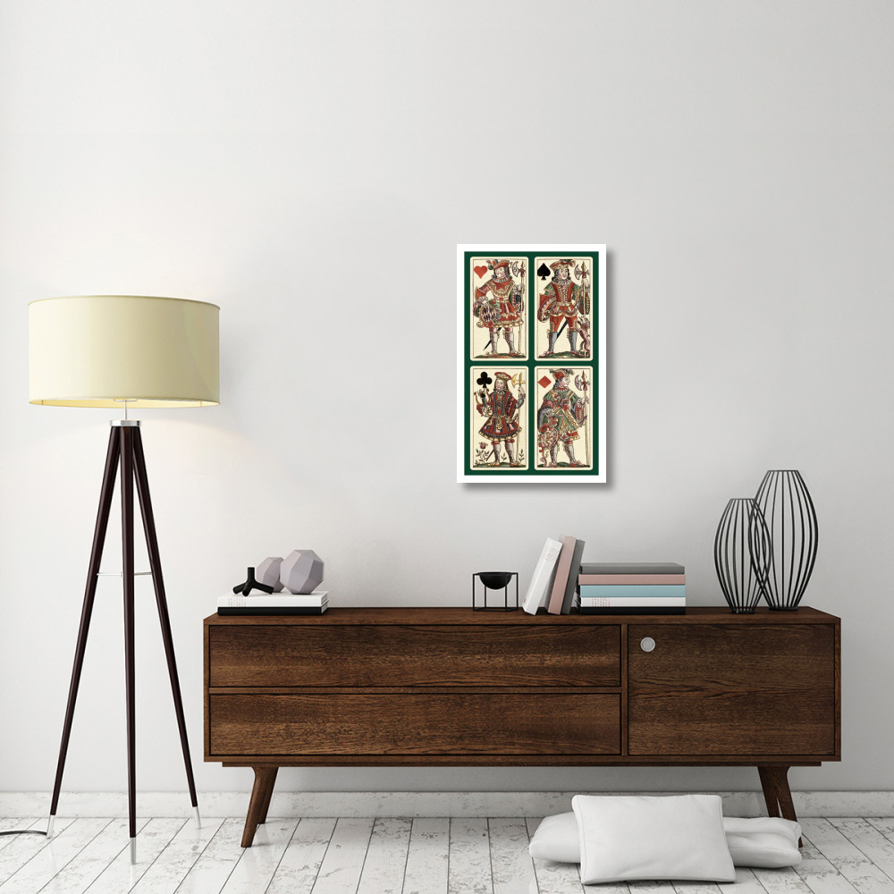 Knaves (Bauern Hochzeit Deck)-Paper Art-20&quotx32"