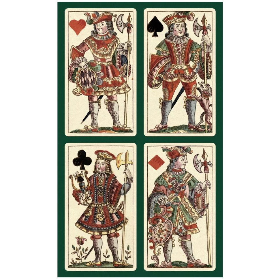 Knaves (Bauern Hochzeit Deck)-Paper Art-28&quotx46"