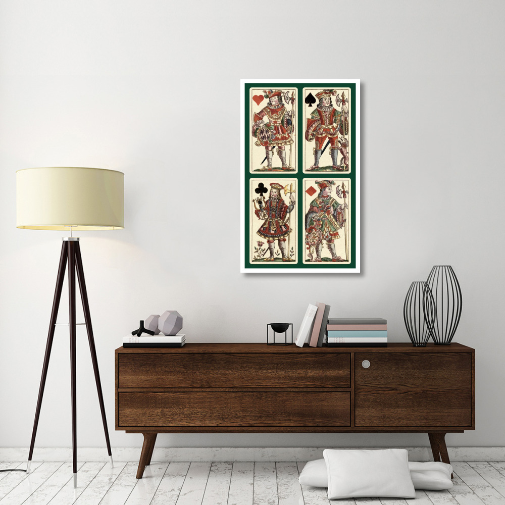 Knaves (Bauern Hochzeit Deck)-Paper Art-28&quotx46"