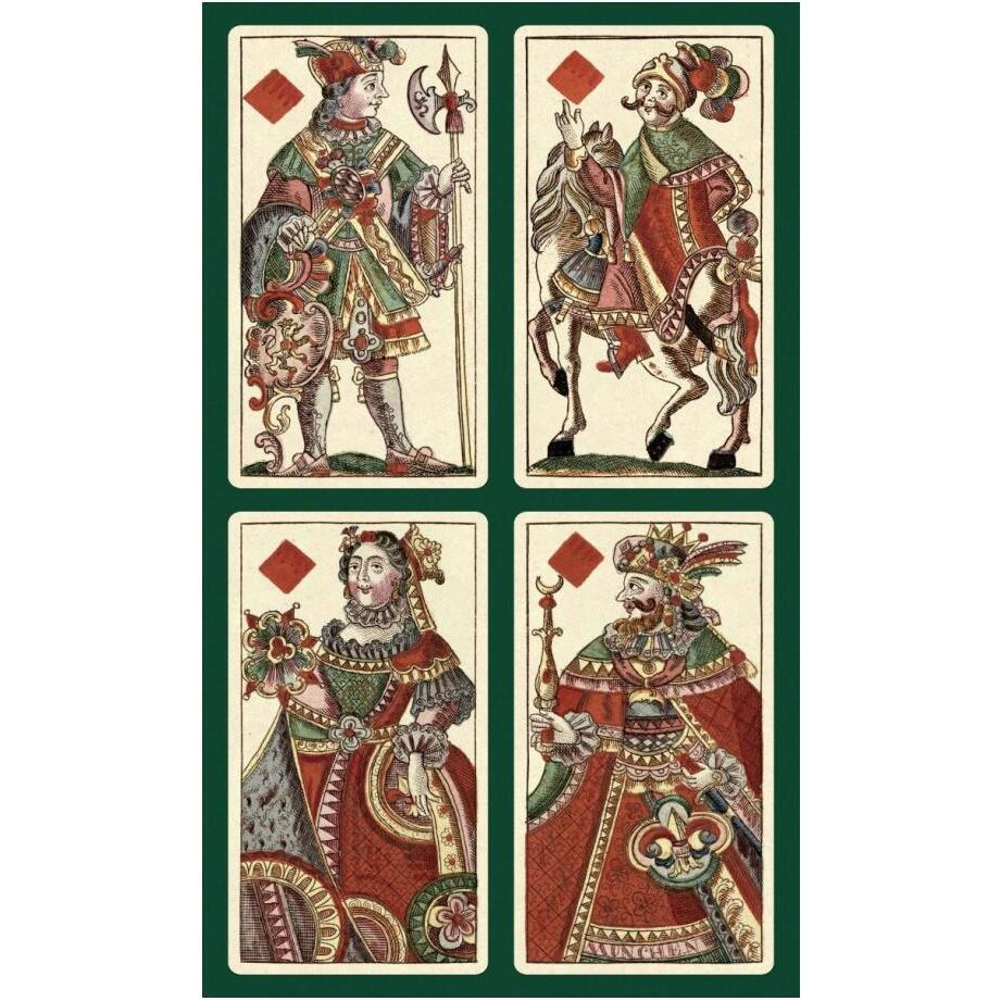 Diamonds (Bauern Hochzeit Deck)-Paper Art-15&quotx24"