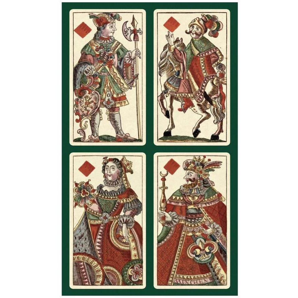 Diamonds (Bauern Hochzeit Deck)-Paper Art-20&quotx32"