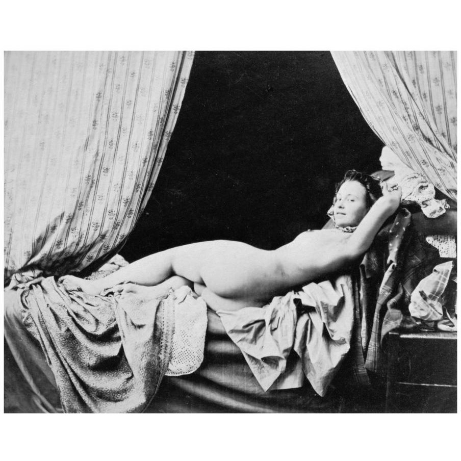 Female Nude, 1856-Paper Art-18&quotx15"