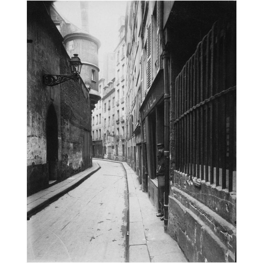 Paris, 1921 - Rue de l'Htel-de-Ville-Paper Art-20&quotx24"