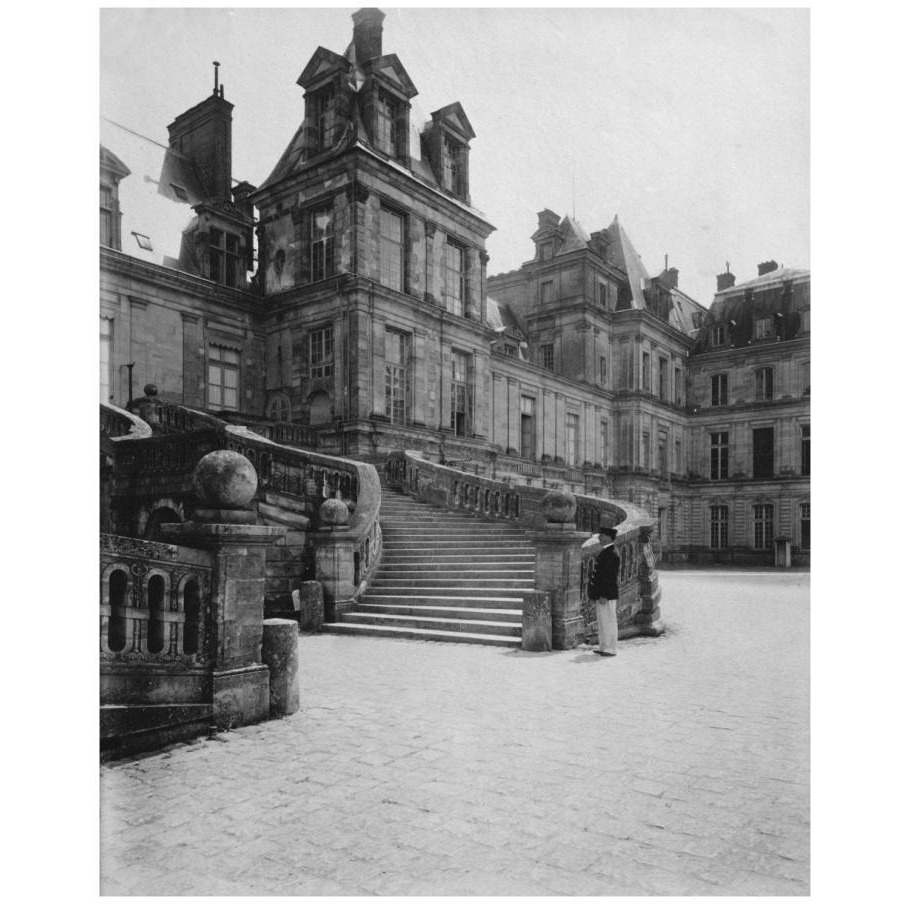Fountainebleau, 1903 - Cour des Adieux-Paper Art-15&quotx18"