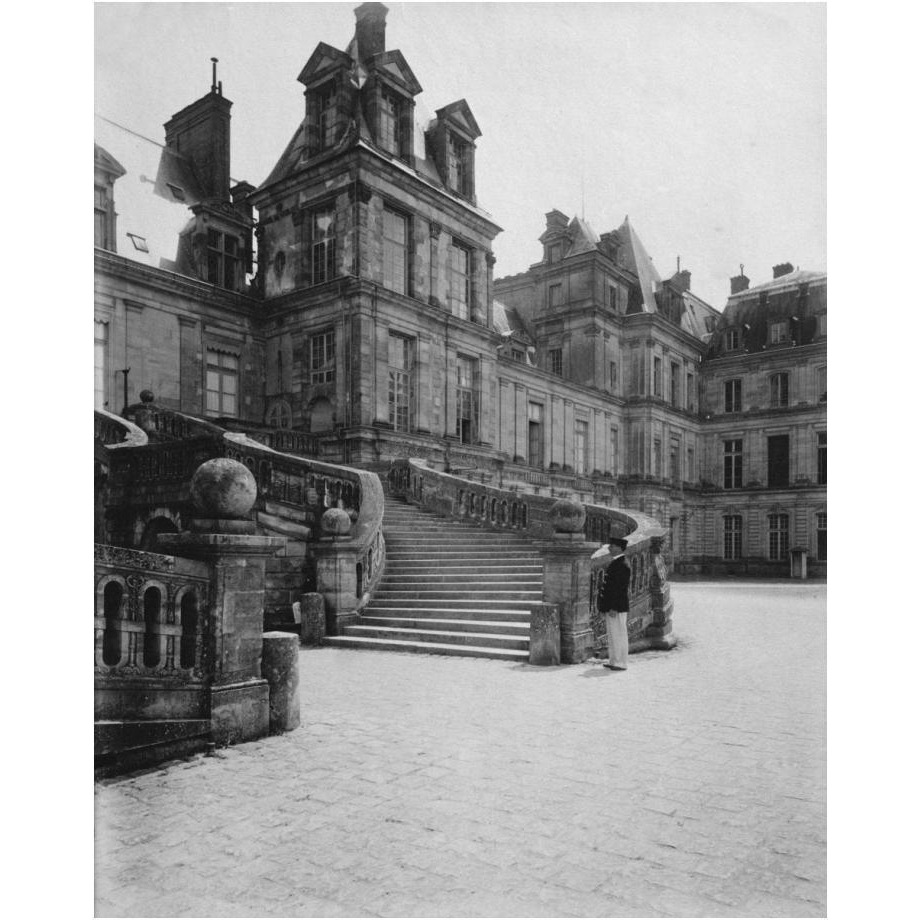 Fountainebleau, 1903 - Cour des Adieux-Paper Art-20&quotx24"