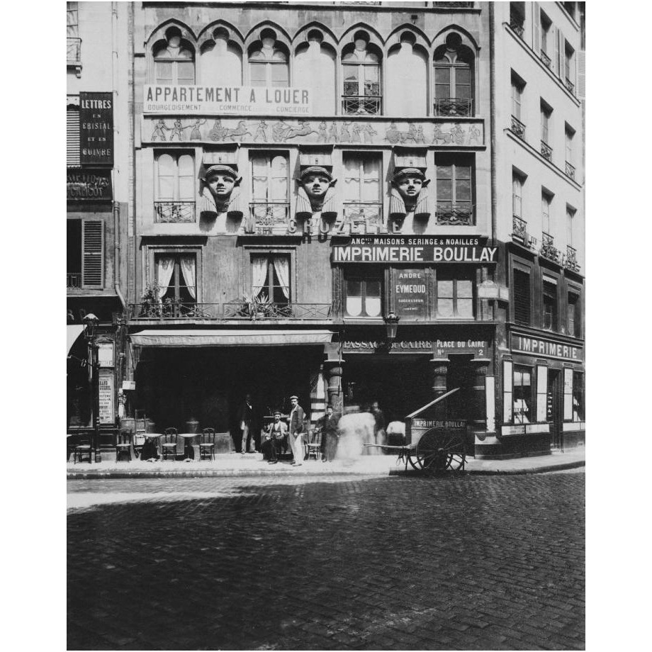 Paris, 1903 - House on the Place du Caire-Paper Art-20&quotx24"