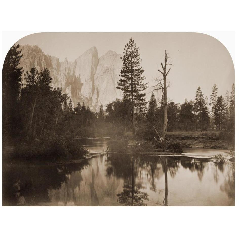 River View - Down the Valley - Yosemite, California, 1861-Paper Art-26&quotx20"