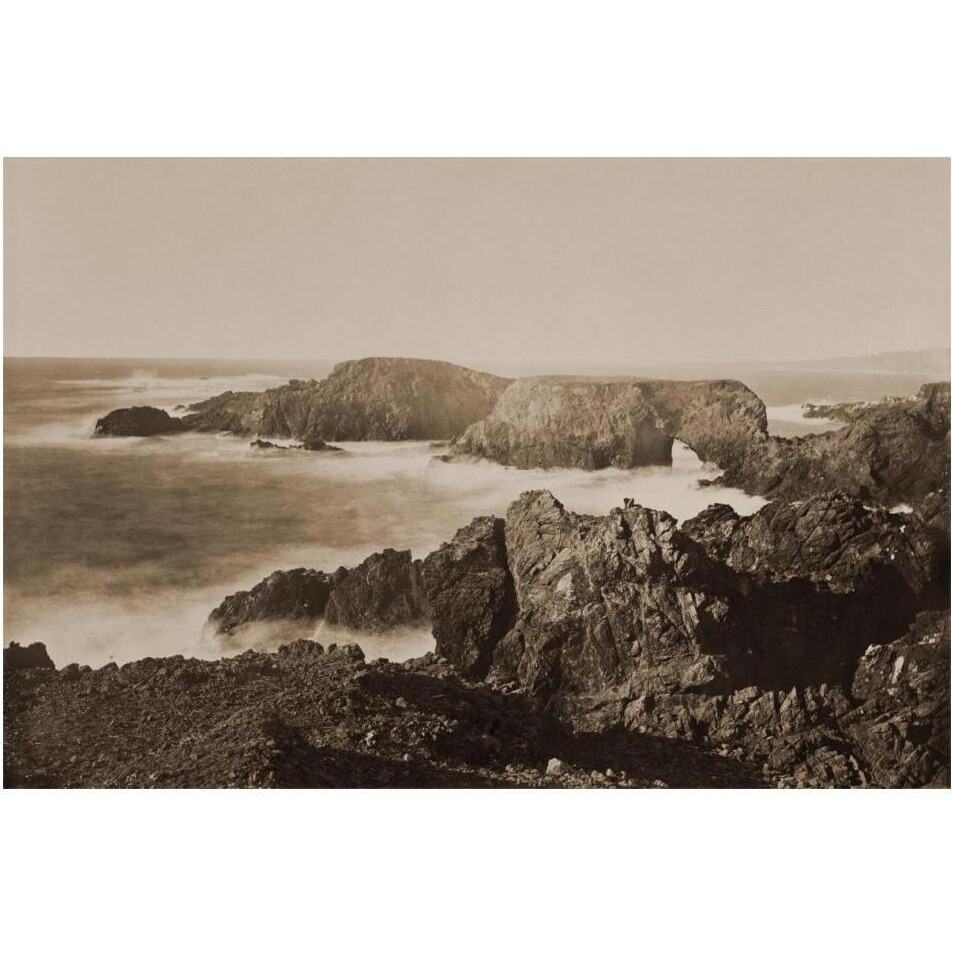 Coast View off Mendocino, California, 1863-Paper Art-20&quotx14"