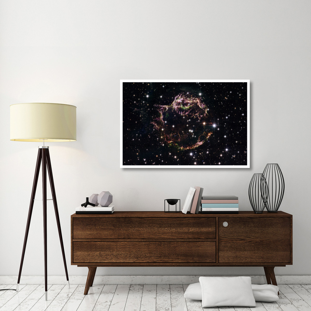 Supernova Remnant Cassiopeia A - March 2004-Paper Art-50&quotx34"