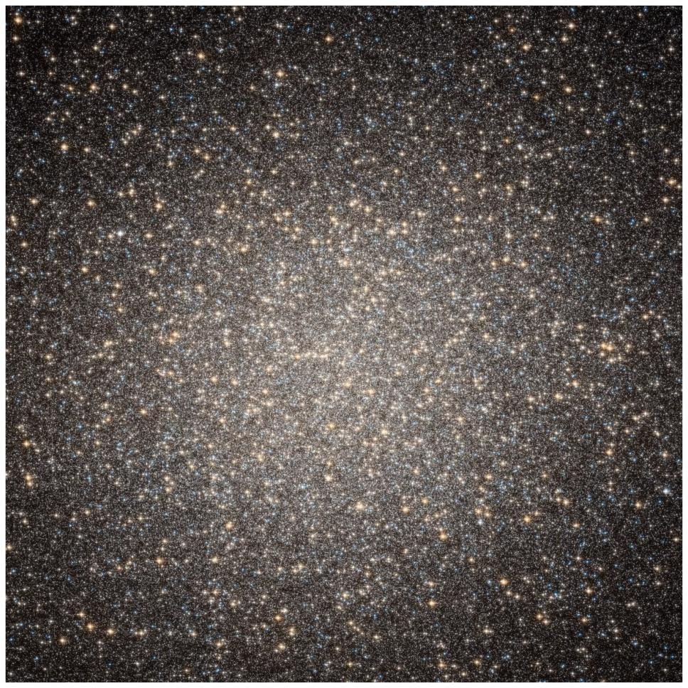 Starry Splendor in Core of Omega Centauri-Paper Art-42&quotx42"