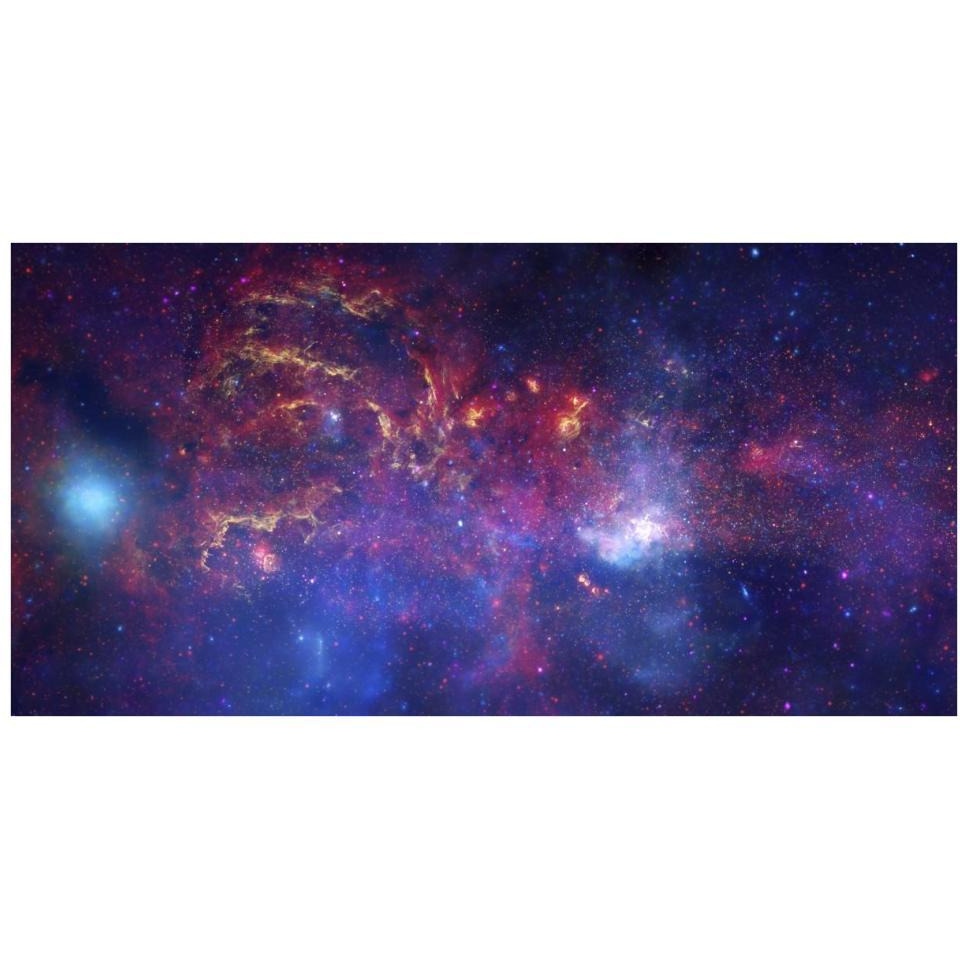 NASA's Great Observatories Examine the Galactic Center Region-Paper Art-38&quotx20"