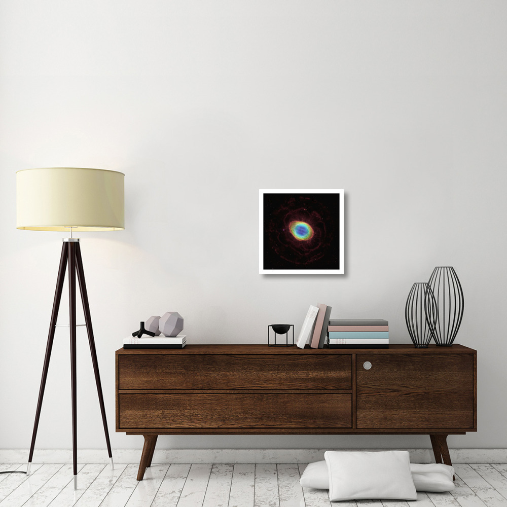 Hubble Reveals the Ring Nebula's True Shape-Paper Art-20&quotx20"