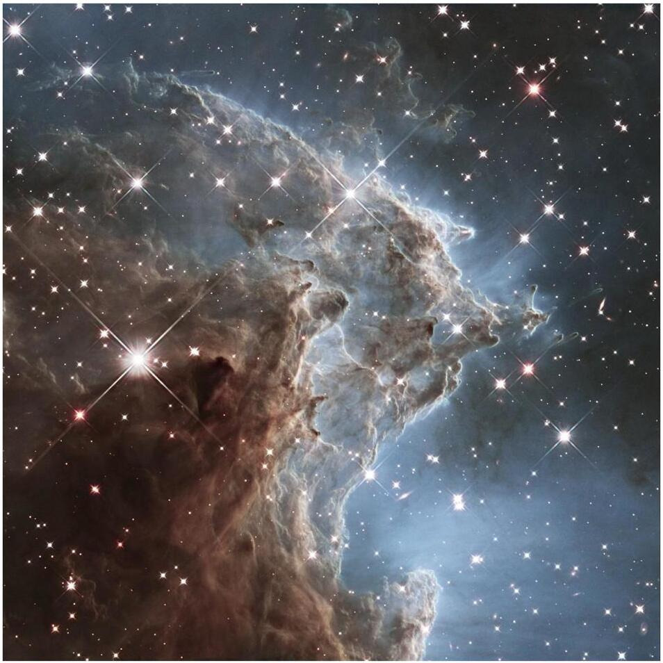 Infrared View of NGC 2174-Paper Art-38&quotx38"