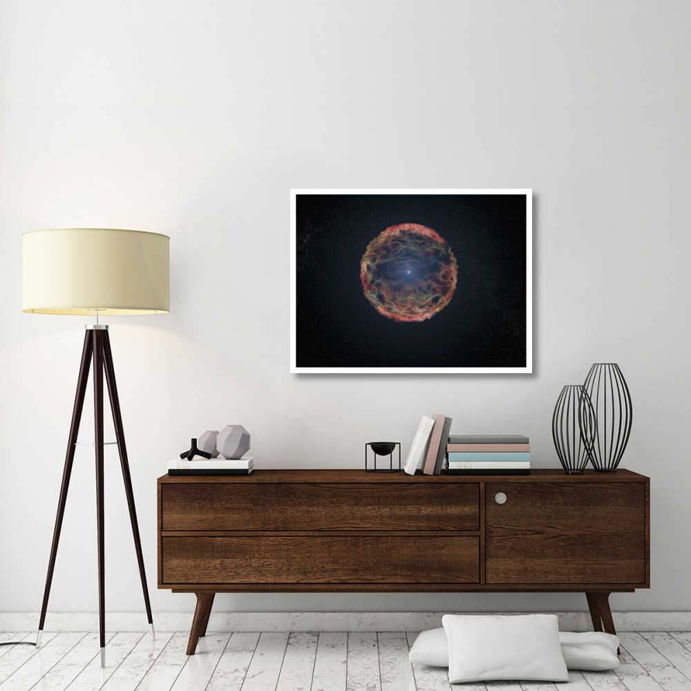 Artist's Impression of Supernova 1993J-Paper Art-42&quotx32"