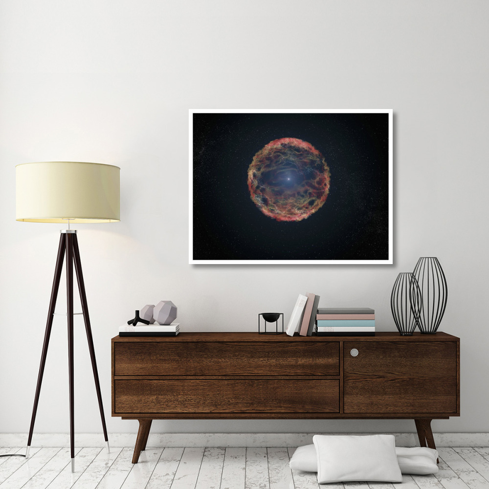 Artist's Impression of Supernova 1993J-Paper Art-50&quotx38"